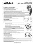 AX/UST Series Helmets User Manual