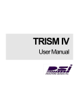 TRISM 4 User Manual 4.1.0.3036