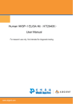 Human WISP-1 ELISA Kit（KT20408） User Manual