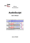 Audiosculpt 2.3.2 Documentation
