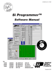 Si Programmer™ Software Manual