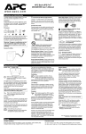 APC Back-UPS Pro 280/420/650 User`s Manual