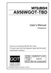 A956WGOT-TBD User`s Manual (Hardware)