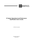 IC System Operational and Performance Qualification User Guide