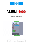 ALIEM-1000 user manual