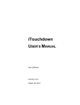 iTouchdown USER`S MANUAL - Rare