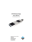 ATS150 Series Stage User`s Manual