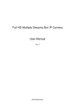Full HD Multiple Streams Box IP Camera User Manual