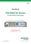 psi 9000 3u - user manual