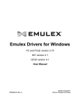 Emulex Drivers for Windows