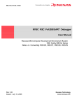M16C R8C FoUSB/UART Debugger User Manual