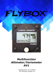 Multifunction Altimeter/Variometer AV1 ®