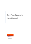 User Manual for the Ten Foot Products_docx