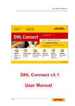 DHL Connect v3.1 User Manual