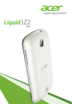 Acer Liquid Z2 Duo User`s Manual