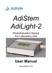 AdiLight-2 User Manual