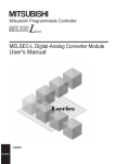 MELSEC-L Digital-Analog Converter Module User`s Manual