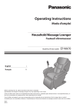 the EP-MA70 Operating Instructions