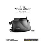 9150 Wireless Gateway User Manual