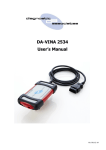 DA-VINA 2534 User`s Manual - Diagnostic Associates Ltd