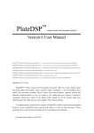PlateDSP V6 user manual