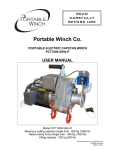 Portable Winch Company