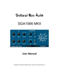 SGA1566 MkII User Manual