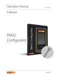 DM32 Configurator Manual