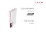 MSD Servo Drive Profibus User Manual