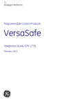 VersaSafe Integration Guide, GFK-2735