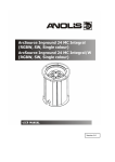 User manual Arc Source Inground 24 MC Integral