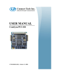 ComSync/PCI-104 User Manual