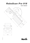 RoboScan Pro 918 user manual