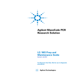 Agilent MassCode PCR Research Solution
