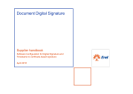 Document Digital Signature