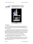 LT-4203 Parallel Plate Test Cell Specifications