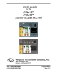 LTCA-10™ LTCA-40™ - Vanguard Instruments Company, Inc.