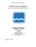 SIT60 Hardware Manual - Global Water Instrumentation, Inc.