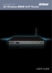 3G Wireless N300 VoIP Router