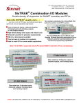 SixTRAK® Combination I/O Module