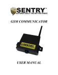 Sentry GSM Link – User Manual