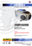 User Manual English - Velopex International
