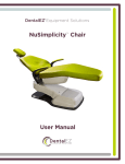 User Manual NuSimplicityTM Chair