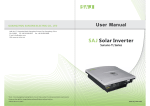 SAJ User Manual_Sununo Series