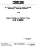 MAXIFORCE® G2 AIR LIFTING BAG SYSTEM