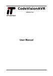 CodeVisionAVR User Manual - Sigma