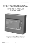 FireTrax Engineer/Installation Manual
