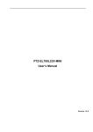 PTZ-EL700L23X-MINI User`s Manual