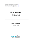 Wansview NCL series IP camera user manual V1.2
