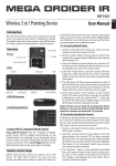 MEGA DROIDER IR User Manual - Media